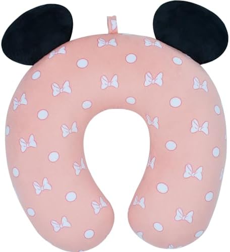 Disney Minnie Mouse Travel Pillow with Bows and Polka Dots