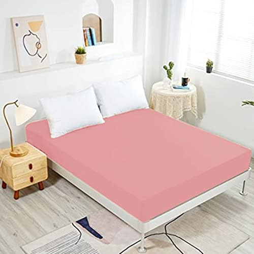 NHNHN King Size Fitted Sheet with Deep Pockets