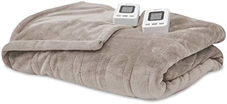 SensorPEDIC Heated Electric Blanket King Cappuccino
