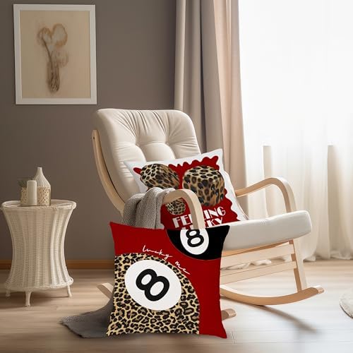 Nipil Leopard Print Pillow Covers Set of 2