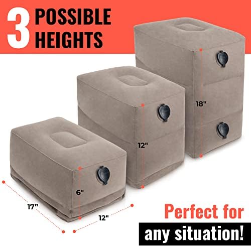 Koala Kloud 3 Height Travel Foot Rest - 2 Pack