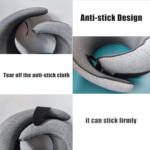 2PC Travel Pillow with Chin Wrap Support