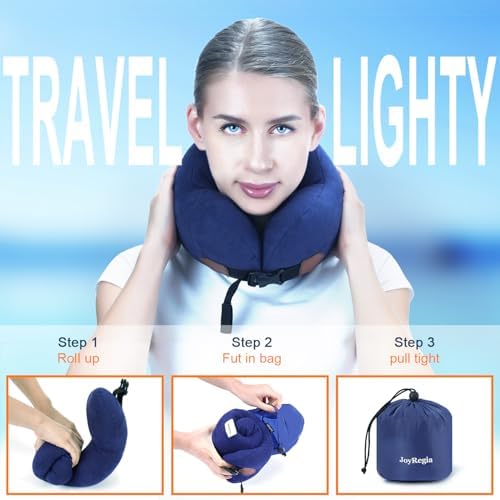 JoyRegia Kids Travel Pillow for 3-9 Years Comfortable Breathable
