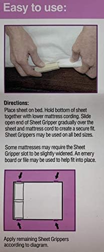 FRESH IDEAS Grips - Sheet Holders 4 Count