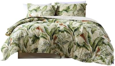 Tommy Bahama California King Comforter Set with Shams and Bedskirt