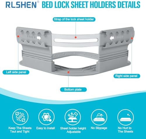 RLSHEN Sheet Holders Keep Sheets Firm Tight