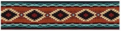 ZFRXIGN Southwestern Bed Runner for Queen Size Bed 1