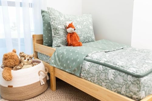 Beddys Fantasy Woodland Girls Bed Set with Zipper