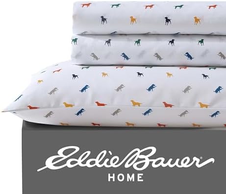 Eddie Bauer Kids Twin Sheets Set - Stain Resistant 1