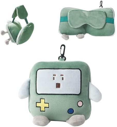 Game Console Travel Pillow Eye Mask 2 in 1 Comfortable