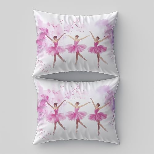 Pink Microfiber Reversible Duvet Cover Twin XL Set