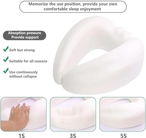 Neck Travel Pillow for Comfort on Flight and Car Ride