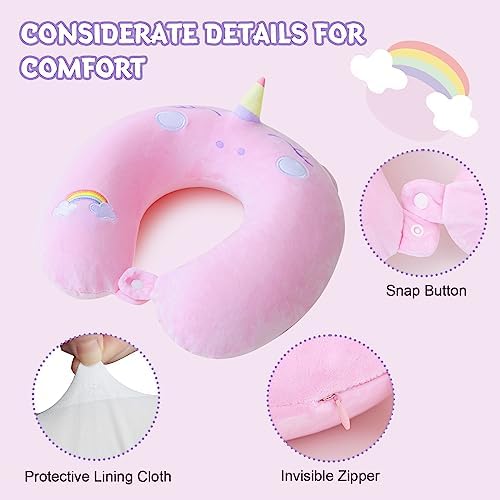 Cirorld Travel Pillow for Neck Support and Comfort
