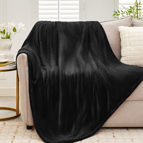 PTQ Heated Throw Blanket 50x60 - 6 Heating Levels Auto Shut Off Machine Washable