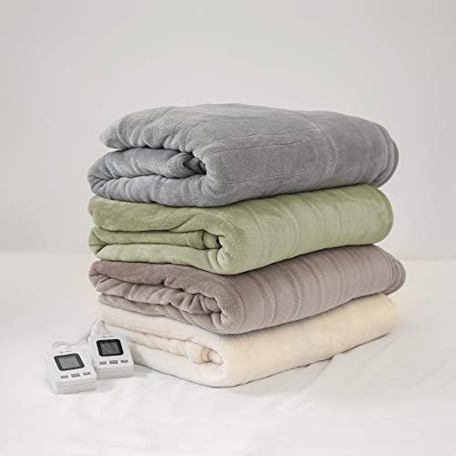 SensorPEDIC Heated Electric Blanket King Cappuccino