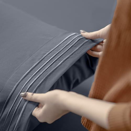 Utopia Bedding Twin XL Sheet Set - Grey