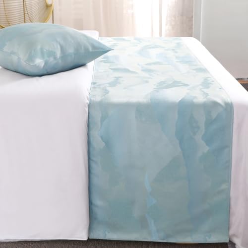 AMBERIS Bed Runners Scarves Modern Style No Fading Soft