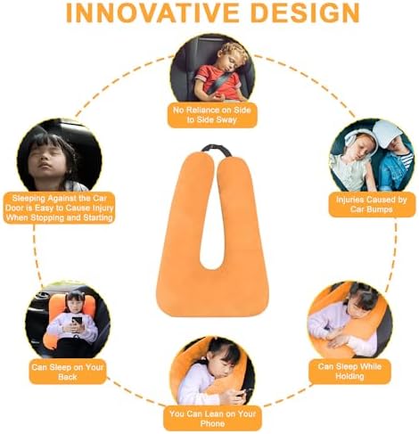 MROUEN Travel Pillow for Kids and Adults 1