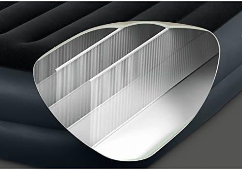 Intex Dura-Beam Raised Airbed with Built-In Pillow