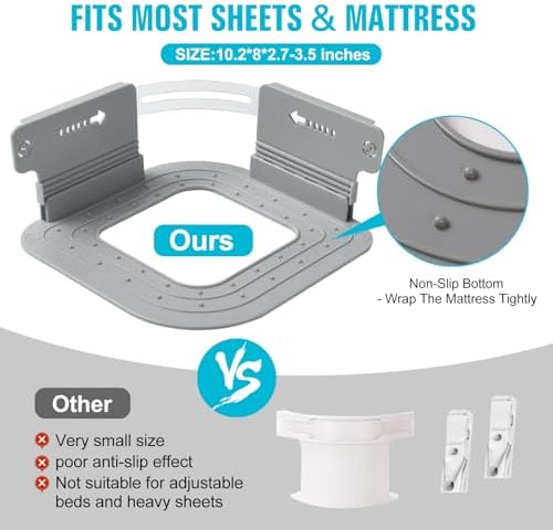RLSHEN Sheet Holders Keep Sheets Firm Tight