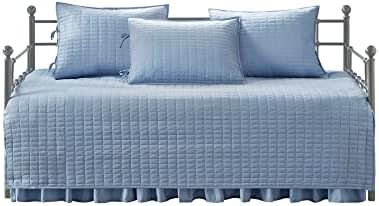 Comfort Spaces Daybed Cover - Blue 5 Piece Set