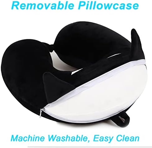 ETOILESEA Superhero Travel Pillow with Eye Mask 1