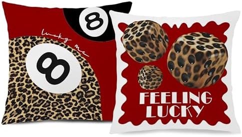Nipil Leopard Print Pillow Covers Set of 2