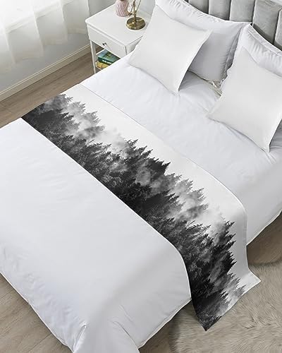 Black Forest Bed Runner Queen Size 83x20