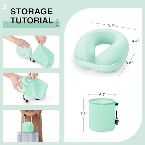 UrnexTour Car Pillow for Big Kids Travel Neck Support