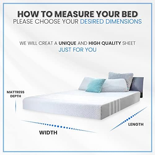 Custom Fitted Bed Sheet - Polycotton Soft Breathable