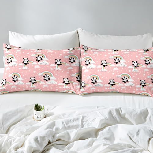 Erosebridal Panda 3D Print Duvet Cover Set