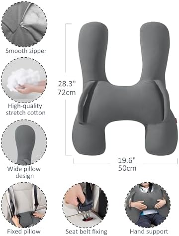 BEBAS H-Shaped Travel Pillow for Kids and Adults 1
