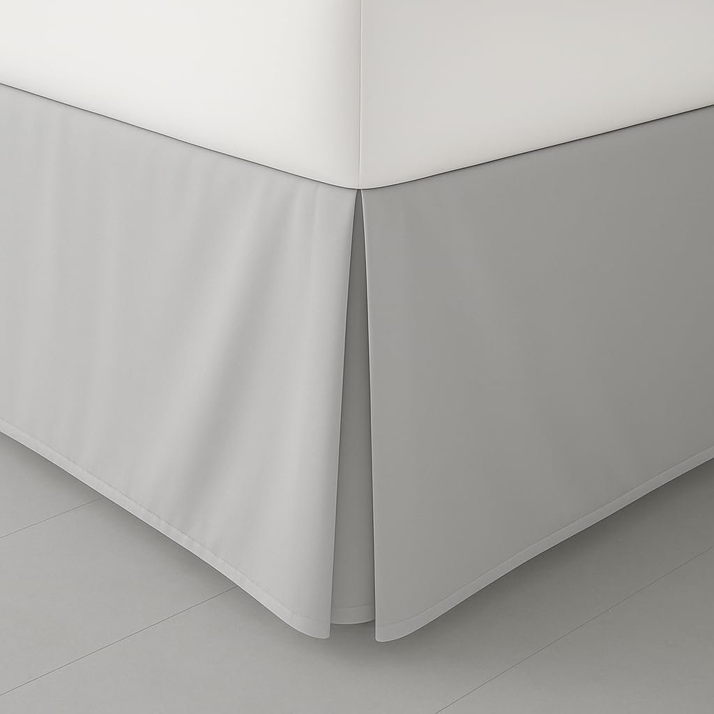 LDC LUX DECOR QUEEN BED SKIRT 16 INCH DROP