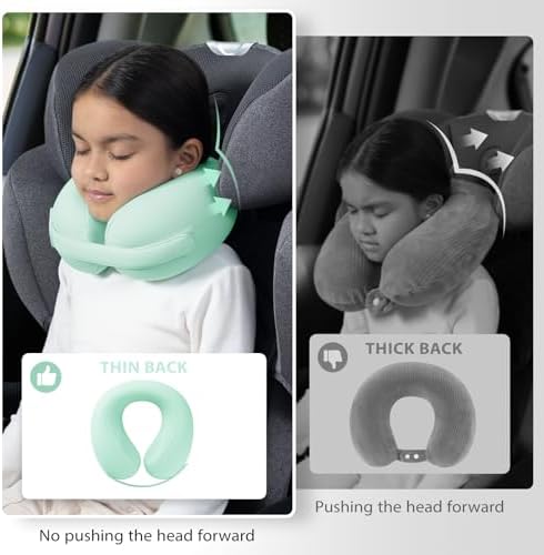 UrnexTour Car Pillow for Big Kids Travel Neck Support