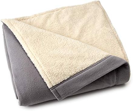 Eddie Bauer Full Heated Blanket with Sherpa Reverse