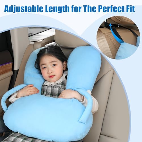 Innokids Car Pillow for Kids with Hand Support Blue