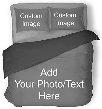 Custom Personalized Bedding Set for Kids with Photo and Text