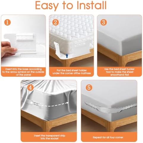 Heavy-Duty Sheet Holders with 8 Fastening Strips
