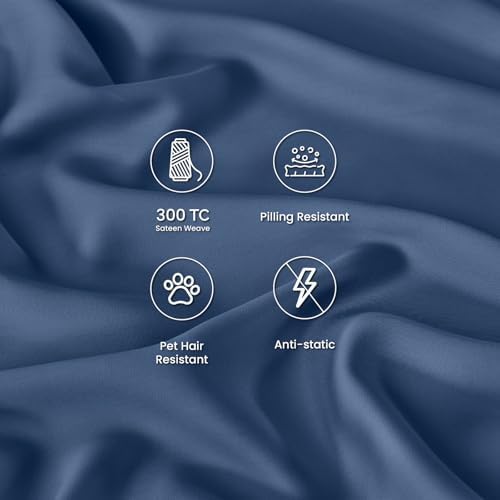 GOKOTTA Bamboo Rayon Fitted Sheet King Size