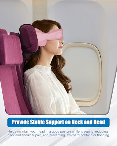 Neck Travel Pillow with Earplugs 2Pack Kids Adults