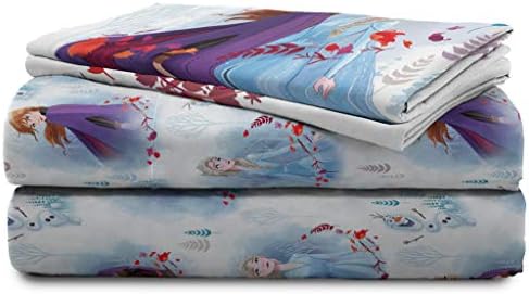 Jay Franco Disney Frozen 2 Forest 4 Piece Sheet Set