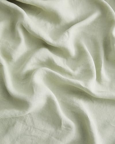Bed Threads Linen Fitted Sheet Queen Sage