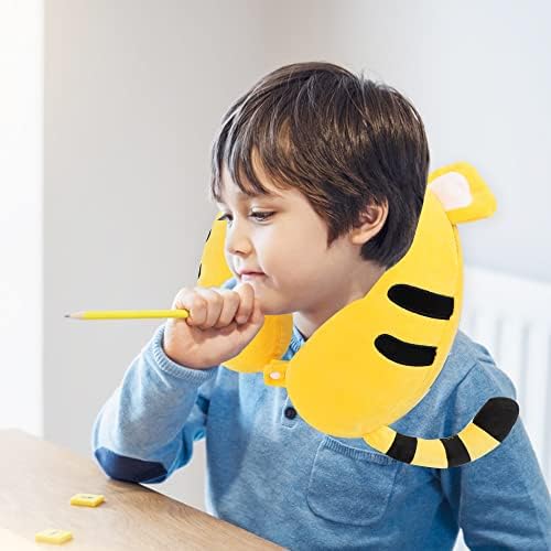 Sexysamba Tiger Cartoon Headrest Pillow for Kids