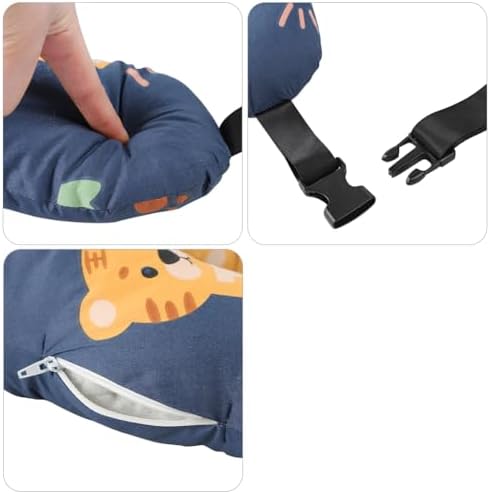 Car Travel Pillow for Kids and Adults with X-Shape Support