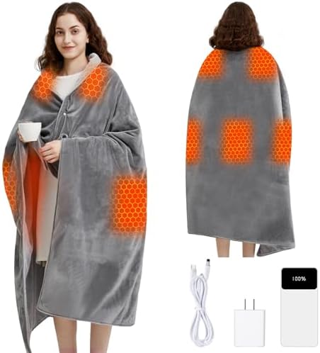 Svanur 50x60 Heated Blanket with 12V Battery