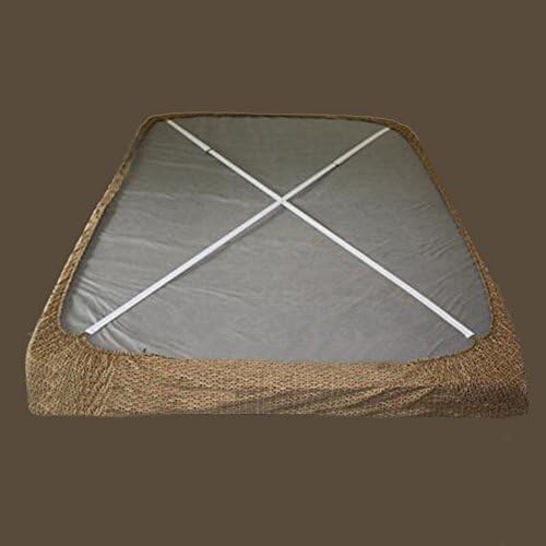Eopocdor Long Bed Sheet Clips 4 Pieces White