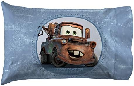 Jay Franco Disney Pixar Cars Tune Up Blue Gray 4 Piece Sheet Set