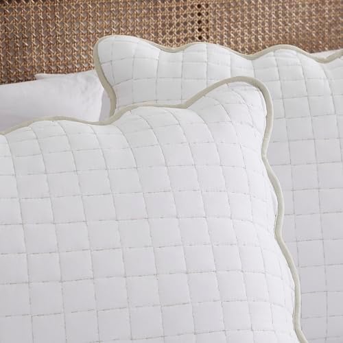 WDCOZY King Size Quilt Bedding Set with 2 Pillow Shams