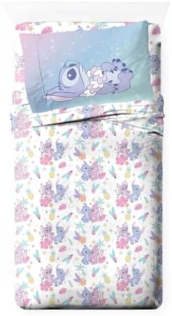 Jay Franco Disney Lilo and Stitch Twin Sheet Set