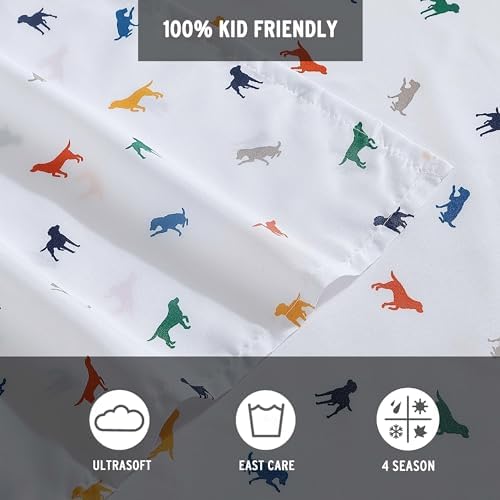 Eddie Bauer Kids Twin Sheets Set - Stain Resistant 1